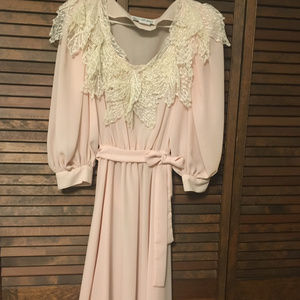 Miss Ashley Lace Collar Dress